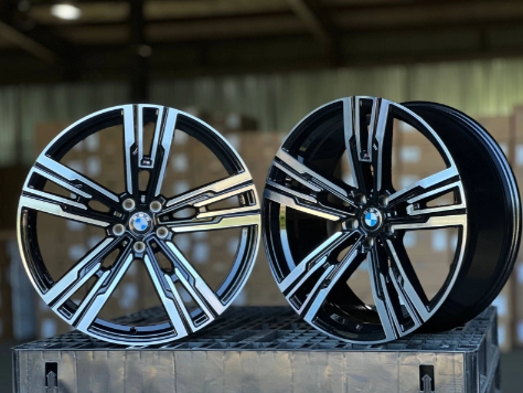 Литые диски BMW FlowForming GLOSS BLACK FACE 21” 5x112 ET24/44 9/10.5J D66.6