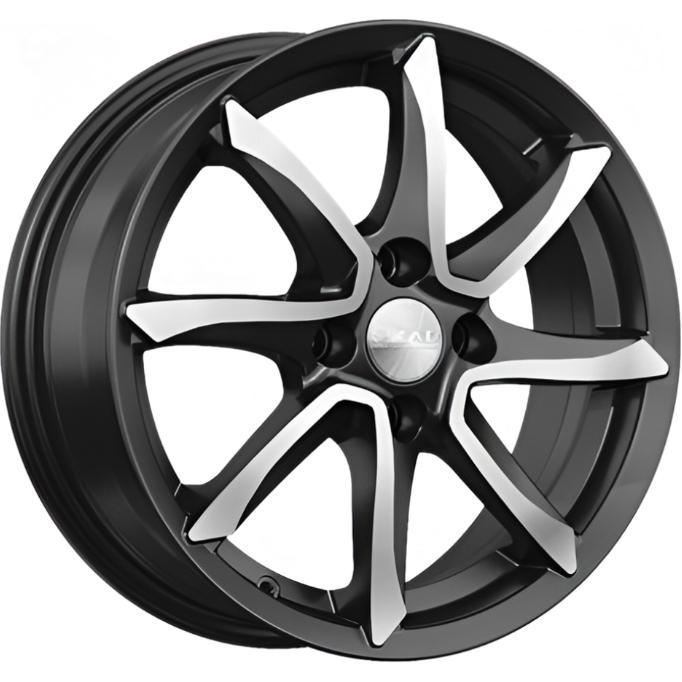 Скад Осака 6x15 4*100 ET40 DIA60.1 Алмаз матовый Литой