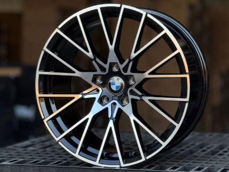 Литые диски BMW STYLE 9374F/R FlowForming GLOSS BLACK FACE 19” 5x120