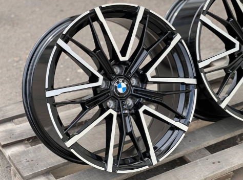 Литые диски BMW GLOSS BLACK FACE 18” 5x112 ET30 8J D66.6