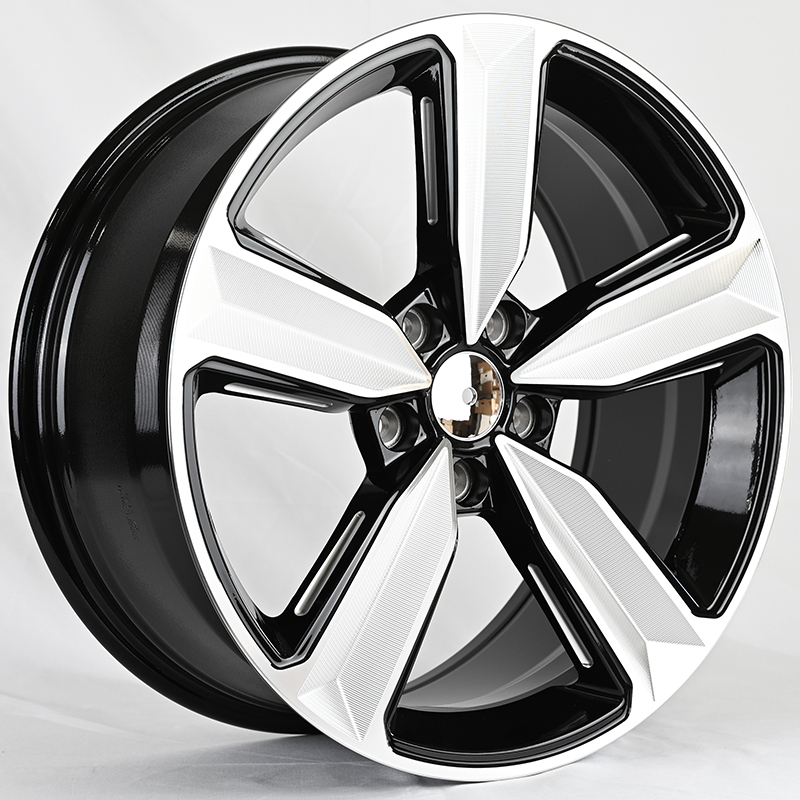 Диски KoKo Kuture 5400 9.0x20/5x112 D66.5 ET30 Gloss Black Machined Face+Milling Window