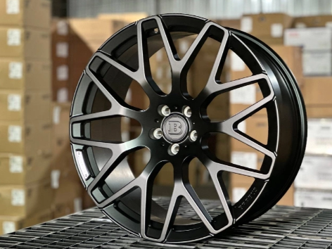 Кованые диски Mercedes-Benz GLS GLE SATIN BLACK 22” 5x112 ET45/47 10/11.5J D66.6