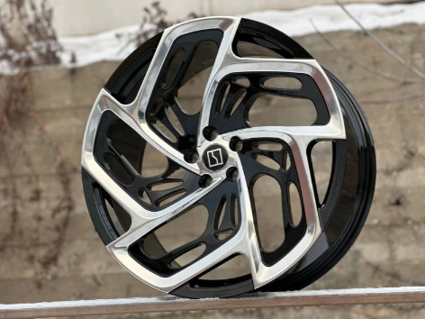 Кованые диски ZEEKR GLOSS BLACK FACE 21” 5X108 ET38 9.5J D66.6