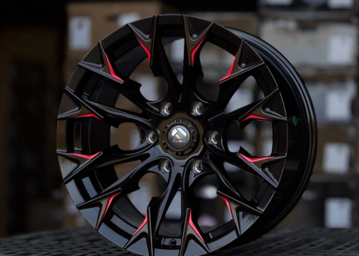 Литые диски FUEL FLAME 8322 18, 6x139.7, RED (ET: 5, DIA: 110.1, W: 9.5)