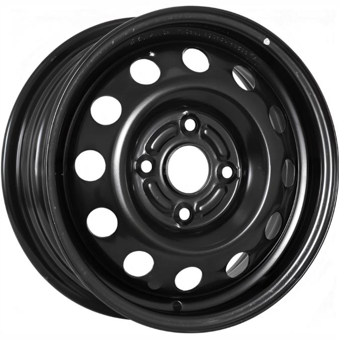 Евразиа Тапо 54A45C 5.5x15 4*100 ET45 DIA60.1 Black Штампованный