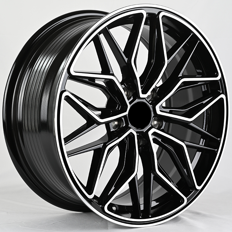Диски KoKo Kuture FF585 7.5x17/5x114.3 D73.1 ET38 Gloss Black+Maching Face