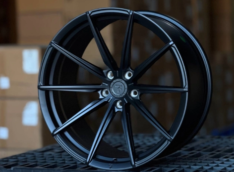 Кованые диски TITAN FORGED FF2 EXTRA DEEP for BMW 3/5 series SATIN BLACK 20” 5x112 ET23/33 9/10J D66.6