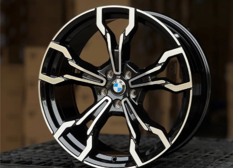 Литые диски BMW Black Face Dark Laquier 20” 5x112 ET27/43 8/9.5J D66.6