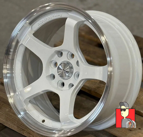 Комплект дисков Advan Racing GT 15x7 et10 4x100/4x114.3 d73.1