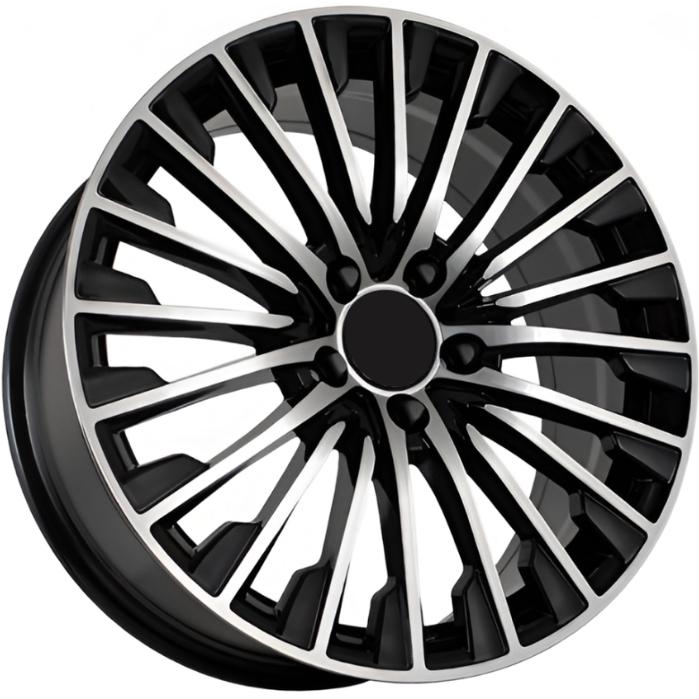 FF FBX132 8.5x20 5*112 ET40 DIA66.6 Black Machined Face Литой