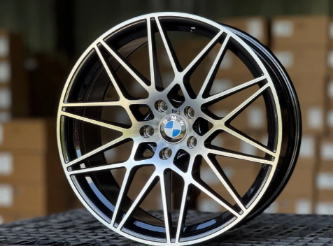 Литые диски BMW GLOSS BLACK FACE 19” 5x120 ET35/40 8.5/9.5J D72.6