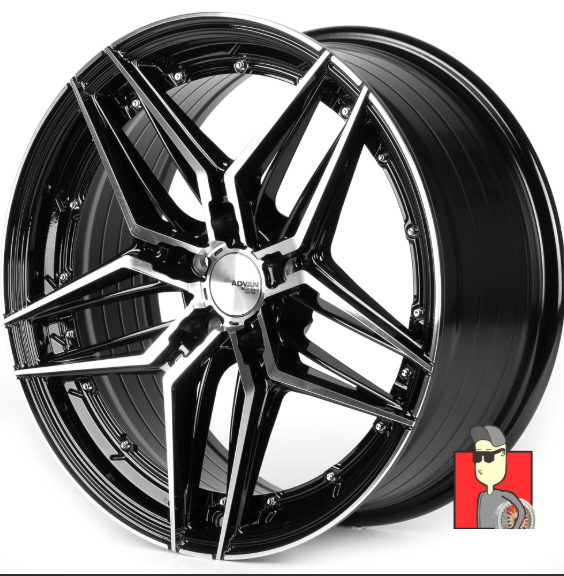 Комплект дисков Advan 18x8 et35 5x108 d73.1