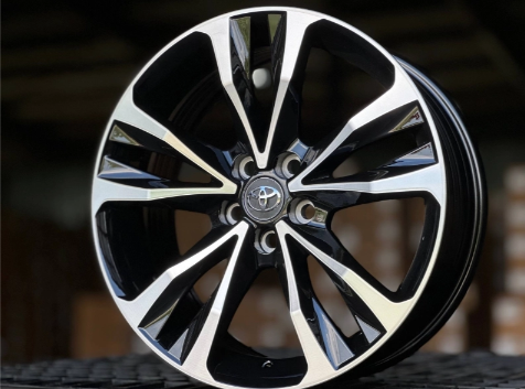 Литые диски Toyota FlowForming GLOSS BLACK FACE 17” 5x114.3 ET39 8.5J D60.1