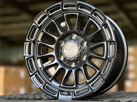 Литые диски FUEL OFFROAD FlowForming MATTE BLACK 17” 6x135 ET0 8.5J D87.1