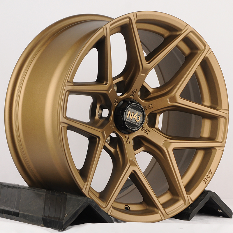 Диски Makstton N40-FF-FK07RK 8.0x17/6x139.7 D100.1 ET-12 Matte Bronze