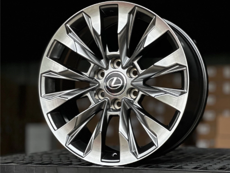 Литые диски Lexus FlowForming HYPER BLACK 18” 6x139.7 ET25 8J D106.1