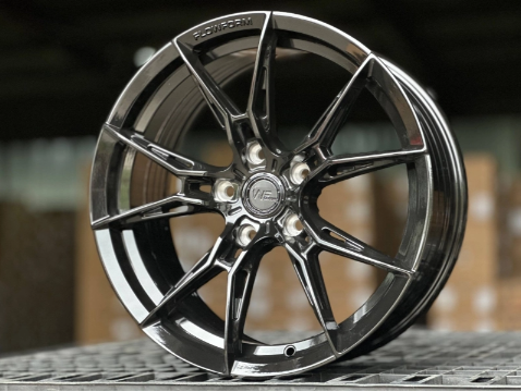 Литые диски Wheelforce FlowForming GLOSS BLACK 17” 5x114.3 ET35 7.5J D73.1