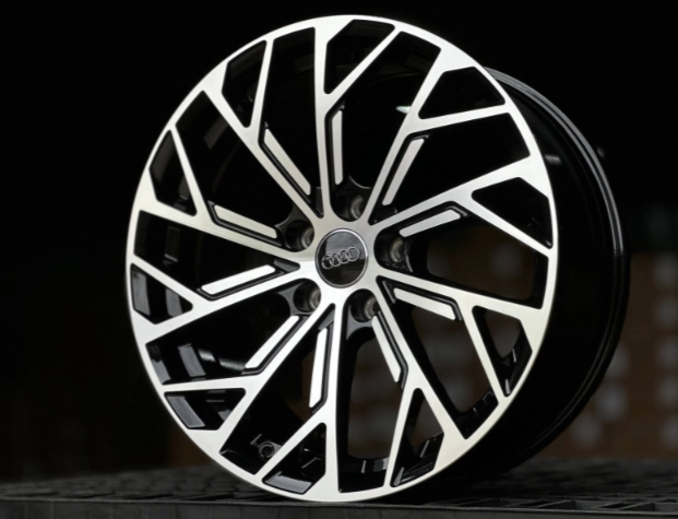 Литые диски Audi FlowForming 18, 5x112, GLOSS BLACK FACE (ET: 35, DIA: 66.6, W: 8)