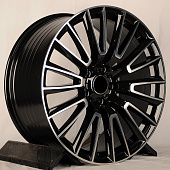 Диски HMD 7046 10.0x22/5x112 D66.6 ET48 BKF 