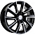 Khomen KHW 1604 6x16 5*100 ET45 DIA54.1 Black-FP Литой