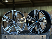 Литые диски BMW FlowForming GLOSS BLACK FACE 21” 5x112 ET24/44 9/10.5J D66.6