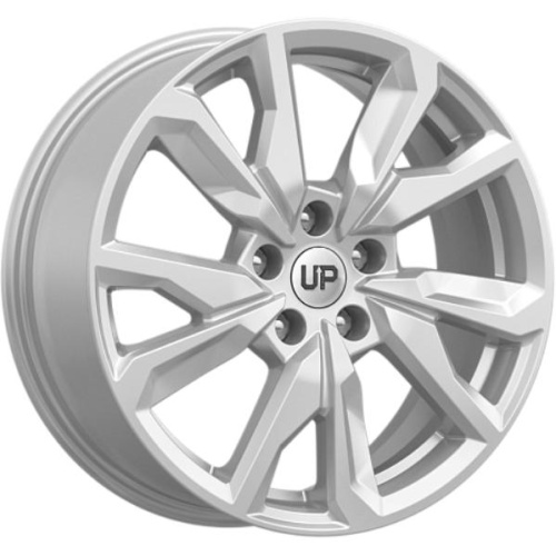 WUP UP114 7x17 5*114.3 ET43 DIA67.1 Silver Classic Литой