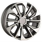 Диски Anzoo H904 8.0x18/6x139.7 D106.1 ET25 Black Machined Face