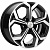 Khomen KHW 1606 6.5x16 5*114.3 ET43 DIA67.1 Black-FP Литой