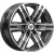 K&K R8 7.5x17 6*139.7 ET25 DIA77.8 Алмаз черный Литой