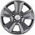 Khomen KHW 1601 6.5x16 5*114.3 ET43 DIA67.1 Gray Литой
