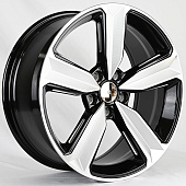 Диски KoKo Kuture 5400 9.0x21/5x112 D66.5 ET30 Gloss Black Machined Face+Milling Window