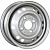 Trebl 6445 6x15 4*100 ET39 DIA56.6 Silver Штампованный