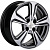 Khomen KHW 1502 6x15 4*100 ET46 DIA54.1 G-Silver-FP Литой
