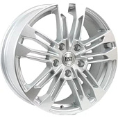 RST R167 7x17 5*120 ET55 DIA65.1 Silver Литой
