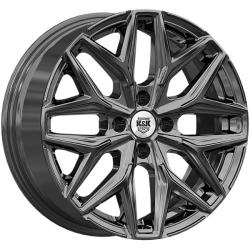 K&K Ариус 7x17 4*108 ET36 DIA63.3 Черный Литой