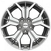 Carwel Виви 6.5x17 4*100 ET43 DIA60.1 SB Литой