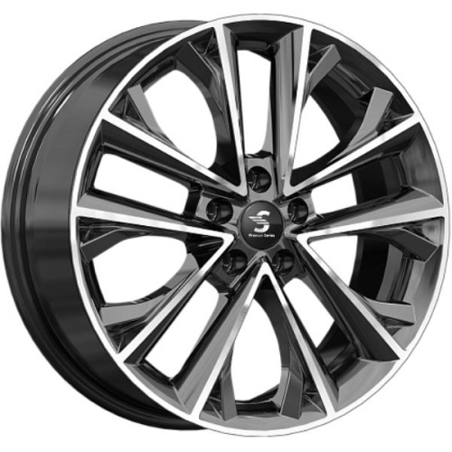 K&K КР012 7x18 5*108 ET36 DIA65.1 Diamond gloss graphite Литой