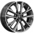 K&K КР012 7x18 5*108 ET36 DIA65.1 Diamond gloss graphite Литой