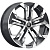 K&K КР015 7.5x19 5*108 ET36 DIA65.1 Diamond black gris Литой