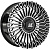 LS FlowForming RC99 8.5x20 6*139.7 ET25 DIA106.1 BKF Литой