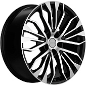 Khomen KHW 2009 8.5x20 5*108 ET46 DIA63.3 Black-FP Литой