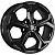 Khomen KHW 1606 6.5x16 5*114.3 ET43 DIA67.1 Black Литой