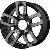 Carwel Омега 6.5x16 5*139.7 ET40 DIA98 BL Литой