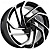 FF FBX104 7x16 4*100 ET35 DIA73.1 Black Machined Face Литой