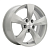 Khomen KHW 1504 6x15 5*100 ET40 DIA57.1 F-Silver Литой