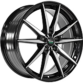 Megami MGM-40 7.5x18 5*110 ET46 DIA63.3 BKF Литой