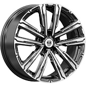 K&K Аламер 7.5x18 5*105 ET38 DIA56.6 Алмаз черный Литой