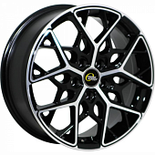 Cross Street CR-20 6.5x16 4*98 ET38 DIA58.6 BKF Литой