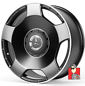 Комплект дисков Mercedes Benz 22x10 et35 5x130 d84.1