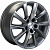 Khomen KHW 1507 6x15 5*100 ET40 DIA57.1 Gray Литой